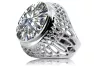 Silver 925 Cubic Zircon ring vrc089s Vintage