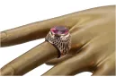 Russe rose soviétique 14k 585 or Alexandrite Ruby Emerald Sapphire Zircon ring vrc189