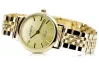 Yellow 14k 585 gold Lady wrist watch Geneve lw118y&lbw008y