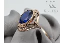 Russe rose soviétique 14k 585 or Alexandrite Ruby Emerald Sapphire Zircon ring vrc189