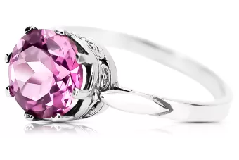 Кольцо Винтаж изделия Аметист Стерлинговое серебро 925 пробы vrc366s