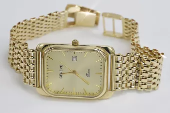 Golden Geneve pánske hodinky ★ złotychlopak.pl ★ Upratovanie zlata 585 333 Nízka cena!