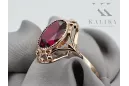 Original Vintage 14K Rose Gold Ruby Ring Vintage Jewlery vrc128r