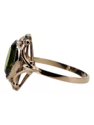 Vintage Jewlery Ring Peridot Original Vintage 14K Rose Gold vrc128r