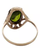 Vintage Jewlery Ring Peridot Original Vintage 14K Rose Gold vrc128r