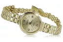 Gold ladies watch ★ zlotychlopak.pl ★ Gold purity 585 333 Low price!