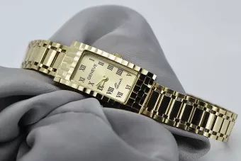 Goldene Damenuhr ★ https://zlotychlopak.pl/de/ ★ Goldreinheit 585 333 Niedriger Preis!