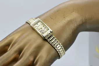 Goldene Damenuhr ★ https://zlotychlopak.pl/de/ ★ Goldreinheit 585 333 Niedriger Preis!