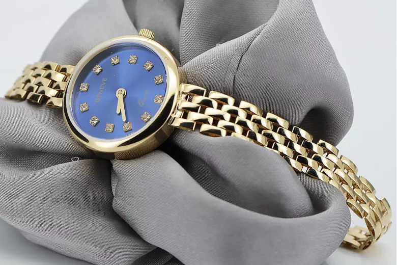 Reloj de oro para mujer ★ https://zlotychlopak.pl/es/ ★ Pureza del oro 585 333 ¡Precio bajo!