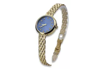 Reloj de oro para mujer ★ https://zlotychlopak.pl/es/ ★ Pureza del oro 585 333 ¡Precio bajo!