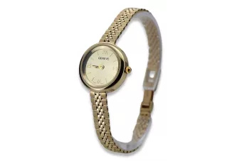 Montre femme en or ★ https://zlotychlopak.pl/fr/ ★ Pureté de l'or 585 333 Petit prix !