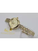 Желтые часы Lady Geneve из 14-каратного золота 585 пробы lw083ydy