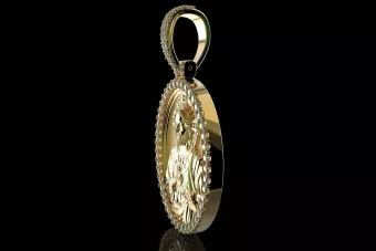 Gold pendant ★ zlotychlopak.pl ★ Gold sample 585 333 low price