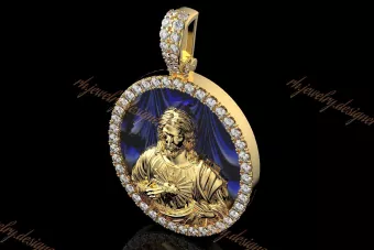 Colgante de oro ★ https://zlotychlopak.pl/es/ ★ Muestra de oro 585 333 bajo precio