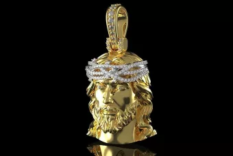 Золота кулон ★ Zlotychlopak.pl ★ Золота пробка 585 333 низька ціна