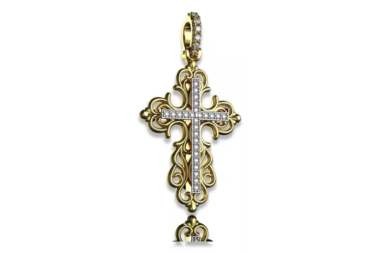 Pendentif d'or ★ https://zlotychlopak.pl/fr/ ★ échantillon d'or 585 333 bas prix