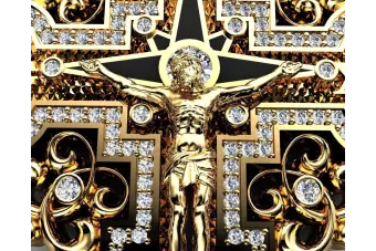 Colgante de oro ★ https://zlotychlopak.pl/es/ ★ Muestra de oro 585 333 bajo precio