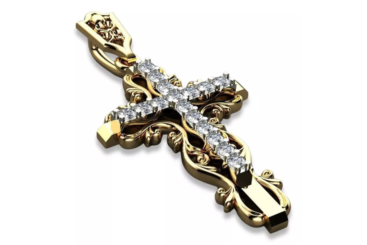 Pendentif d'or ★ https://zlotychlopak.pl/fr/ ★ échantillon d'or 585 333 bas prix