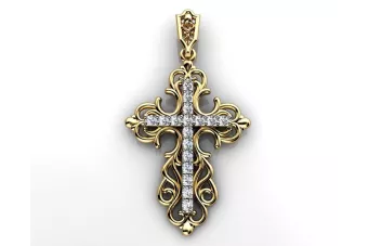 Золота кулон ★ Zlotychlopak.pl ★ Золота пробка 585 333 низька ціна