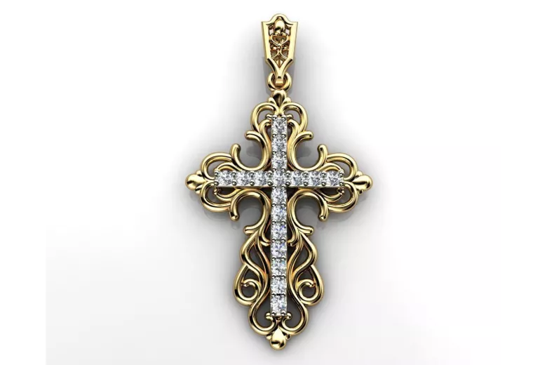 Pendentif d'or ★ https://zlotychlopak.pl/fr/ ★ échantillon d'or 585 333 bas prix