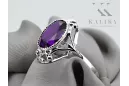 Artisanat vintage Anneau Alexandrite Argent sterling 925 vrc128s