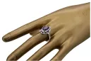 Artisanat vintage Anneau Alexandrite Argent sterling 925 vrc128s