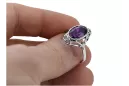 Artisanat vintage Anneau Alexandrite Argent sterling 925 vrc128s