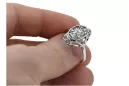 Anneau Artisanat vintage Zircon Argent sterling 925 vrc128s