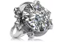 Anneau Réglage Or rose 14 carats vintage d'origine Artisanat vintage vrc100