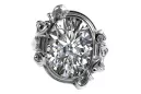 Anneau Réglage Or rose 14 carats vintage d'origine Artisanat vintage vrc100