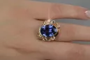 Ring Vintage craft Alexandrite Original Vintage 14K Rose Gold vrc100r