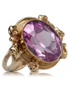 Original Vintage 14K Rose Gold Amethyst Ring Vintage style vrc100r