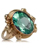 Ring Emerald Original Vintage 14K Rose Gold Vintage vrc100r