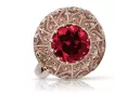 Original Vintage 14K Rose Gold Ruby Ring Vintage style vrc059r