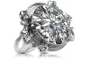 Ring Vintage style Setting Sterling silver 925 vrc100s