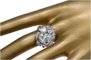 Russian Soviet rose 14k 585 gold Alexandrite Ruby Emerald Sapphire Zircon ring  vrc100