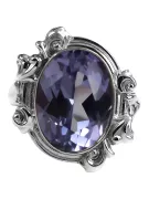 Anneau Alexandrite Argent sterling 925 Vintage vrc100s