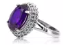 Vintage silver 925 Alexandrite ring vrc068s Vintage