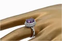 Russian Soviet rose 14k 585 gold Alexandrite Ruby Emerald Sapphire Zircon ring  vrc014