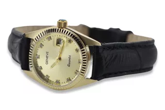 Golden Geneve pánské hodinky ★ Złotychlopak.pl ★ Čištění zlata 585 333 nízká cena!