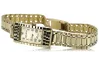 Yellow 14k 585 gold lady Geneve watch lw103y