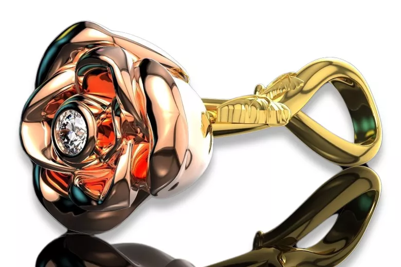 Золотая подвеска ★ https://zlotychlopak.pl/ru/ ★ Золотая проба 585 333 низкая цена