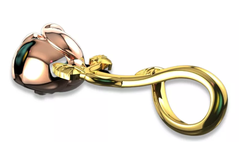 Zlatý prívesok ★ https://zlotychlopak.pl/sk/ ★ Zlatá vzorka 585 333 nízka cena