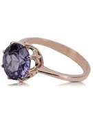 Originales Vintage-Roségold aus 14 Karat Alexandrit Ring Vintage Schmuck vrc157r