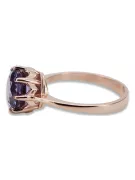 Originales Vintage-Roségold aus 14 Karat Alexandrit Ring Vintage Schmuck vrc157r