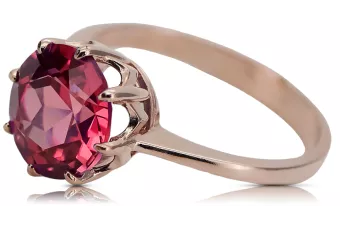 Ring Vintage craft Ruby Original Vintage 14K Rose Gold vrc157r