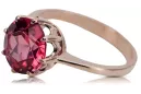 Ring Vintage craft Ruby Original Vintage 14K Rose Gold vrc157r