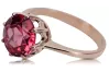 Ring Vintage craft Ruby Original Vintage 14K Rose Gold vrc157r