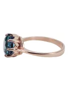 Ring Aquamarine Original Vintage 14K Rose Gold Vintage craft vrc157r