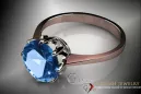Inel Safir Original vintage din aur roz de 14k Vintage Craft  vrc157r